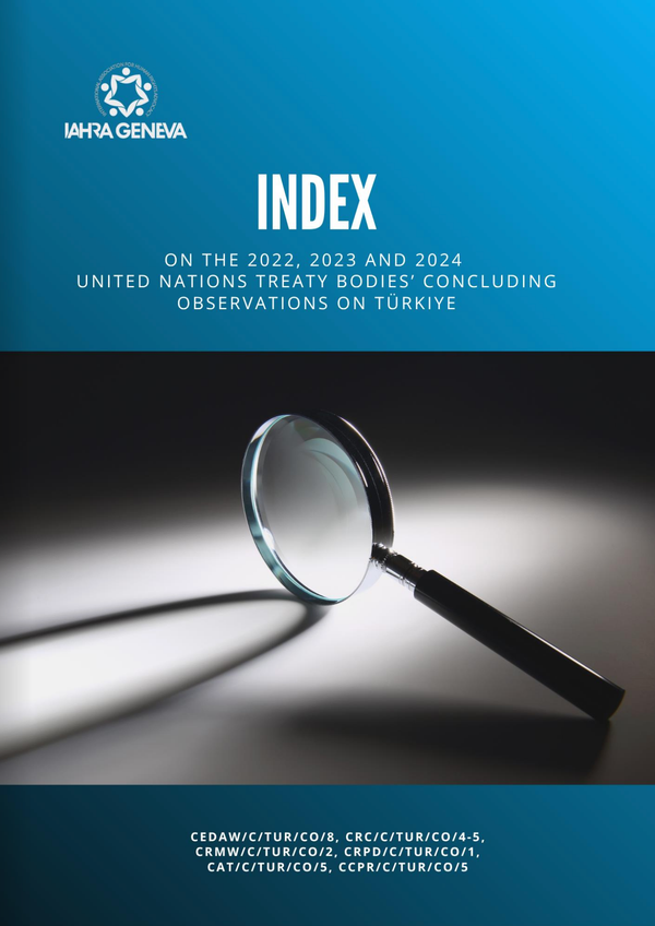 Index — UN Treaty Bodies Concluding Observations on Türkiye (2022–2024)